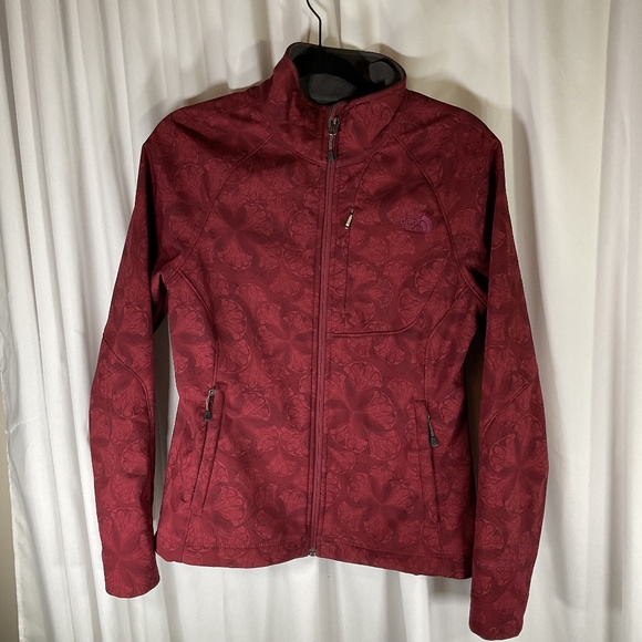 The North Face Apex Bionic Jacket Bordeaux Burgundy Style AMVXCM7 Womens Size M - Picture 1 of 11